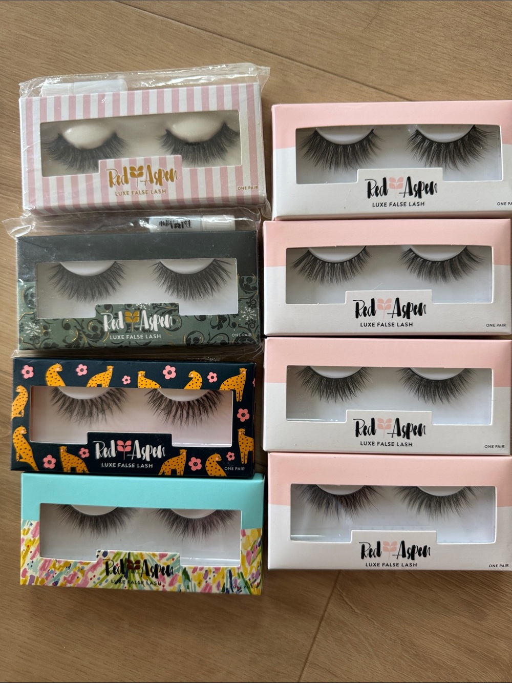 Red Aspen lashes